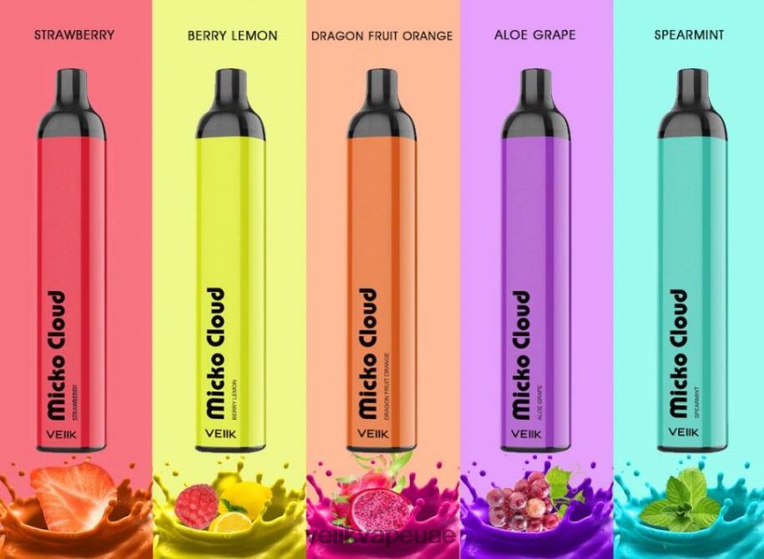 VEIIK Micko Cloud 3000 نفث قلم vape القابل للتصرف 10 قطع 0242L055 VEIIK vape price نكهات متعددة