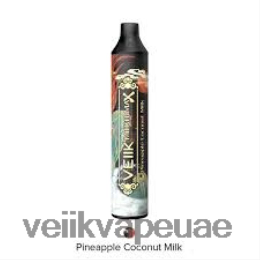 VEIIK Micko MAX فيب 1500 نفسة 0242L044 VEIIK vape review حليب جوز الهند الأناناس