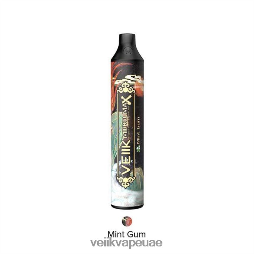 VEIIK Micko Max فيب 1500 نفسة 0242L011 VEIIK vape uae علكة النعناع