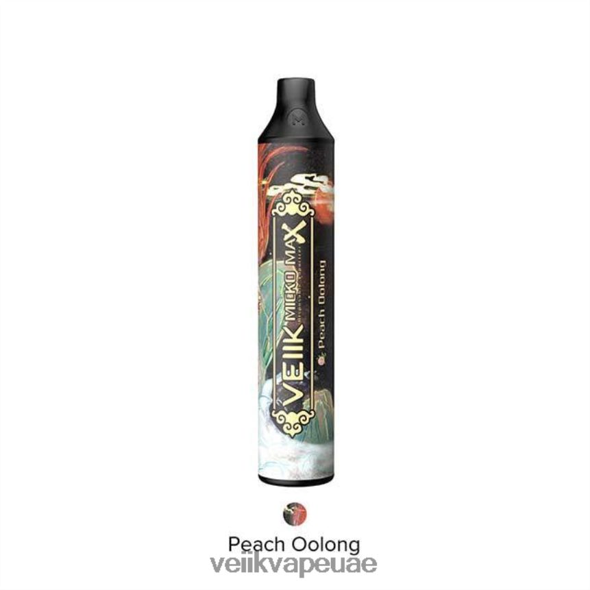 VEIIK Micko Max فيب 1500 نفسة 0242L012 VEIIK vape dubai الخوخ أولونغ